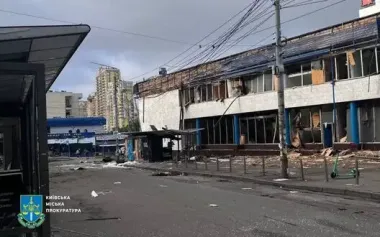 Consequences of combined attack by Russian Federation on Kyiv: one man killed, six people injured, including 15-year-old girl. PHOTOS
