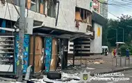 В Киеве ограбили магазин, который пострадал во время атаки РФ