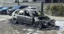 Водитель хотел спасти авто: в Украине на СТО заехал горящий BMW (видео)