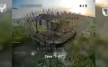 Soldiers of 93rd SMB destroyed AFV, T-62 tank, a dugout and enemy personnel in Kramatorsk direction. VIDEO