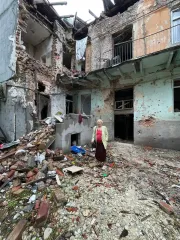 ВС РФ уничтожили дом 79-летней рекордсменки по написанию радиодиктанта во Львове (фото)
