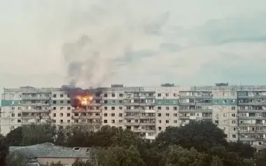 Consequences of enemy strike on Kramatorsk, where 10-year-old child was killed. PHOTOS