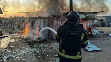 Russia attacks Ukraine with 71 drones, 26 hits recorded