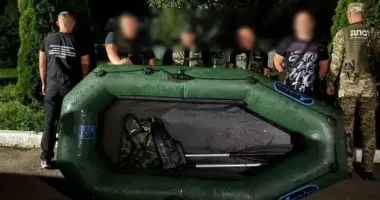 На Закарпатье задержали четырех мужчин, которые через Тису хотели бежать в Венгрию