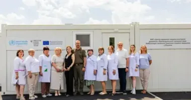 На Харківщині відкрили ще одну модульну амбулаторію