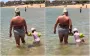 "Боже, какое свинство": мать шестерых детей заняла лучшие места у воды, а потом пошла гулять