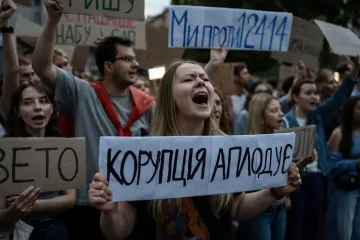 Ukrainians are protesting a law targeting anti-corruption agencies. Here's why