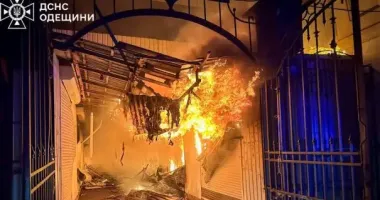 В Одессе ликвидировали пожар на рынке Привоз
