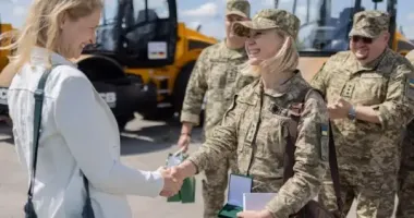Німеччина передала Україні сучасну інженерну техніку для посилення контролю на кордоні
