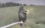 Drones eliminate occupying motorcyclist. VIDEO