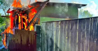 На Прикарпатті чоловік підпалив помешкання своєї родички