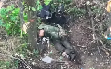 414th USF Brigade pilots eliminate three occupiers in Donbas treeline. VIDEO