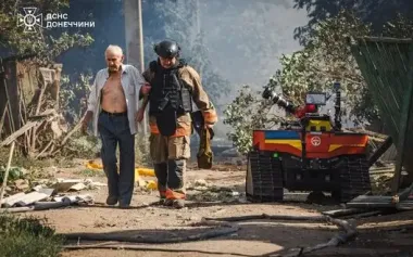 Consequences of hostile strike on Druzhkivka: one wounded, 43 houses damaged. VIDEO+PHOTOS