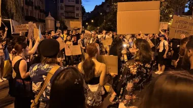 П’ятий день українці вийшли на акції протесту проти скандального закону про НАБУ і САП