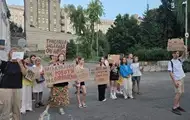 У Києві мітингувальники знову вийшли на протести