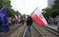 В Польше железнодорожники предупреждают о забастовке и параличе путей