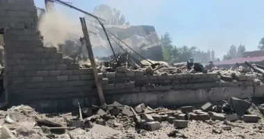 Армія РФ обстріляла реактивним снарядами Костянтинівку на Донеччині: фото з місця події
