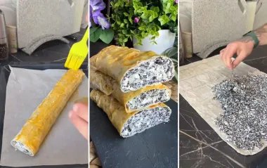 Ніжний маковий рулет, який не шкодить фігурі: легкий рецепт