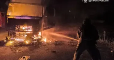 На Днепропетровщине российские войска обстреляли пожарных