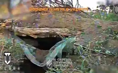 Fighters of 3rd SAB destroy occupiers in dugouts and attack enemy truck and ammunition depot. VIDEO