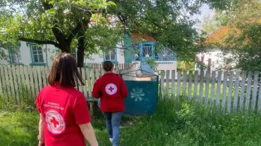 Four mobile medical teams of Ukrainian Red Cross Society work in Cherkasy region
