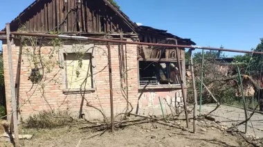 Russians attack Dnipropetrovsk Oblast: two injured, two children rescued from under rubble – photo