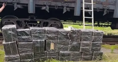 На Закарпатті прикордонники виявили у вантажному вагоні 12 тисяч пачок сигарет