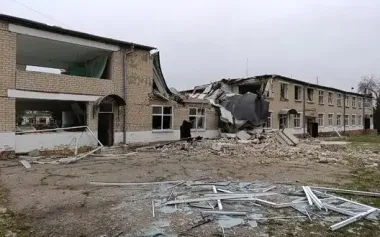Russians attacked children’s psychoneurological boarding school in Kharkiv region at night. PHOTOS