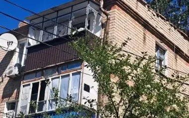Russian attack on Nikopol district damages homes, agricultural firm, lyceum, and gas pipeline. PHOTOS