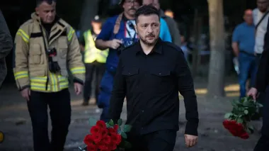 Zelenskyy on Russian missile strike on Kyiv: One of most brutal strikes on capital – photo