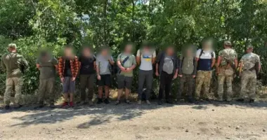 На Одещині прикордонники затримали 9 чоловіків, які намагались втекти у Придністров’я