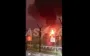 After drone attack, oil depot is on fire in Sochi. VIDEO