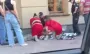 В Киеве на Контрактовой площади пытались реанимировать мужчину в военной форме: что с ним