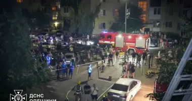 На Одещині загорілось ЖК: у ДСНС показали кадри з місця