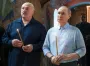 Путін та Лукашенко відвідали церкву з фрескою про війну в Україні: фото
