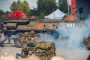 В Беларуси видели военную технику с красными отметками: что это значит