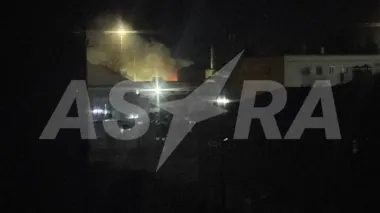 Пожежа на станції та зупинка потягів – у Росії кажуть про масовану атаку БпЛА
