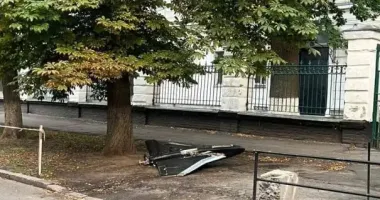 У центрі Полтави знайшли російський БпЛА, що не вибухнув