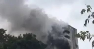 У Львові горить готель