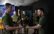 Зеленский посетил защитников Волчанска