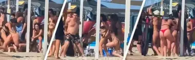 Полуобнаженные женщины в Одессе подрались из-за языка так, что слетали купальники: подробности