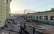 ДСНС показали наслідки удару РФ по Лозовій