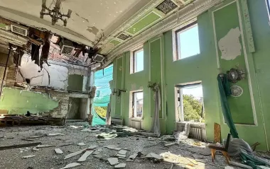 Как выглядит разрушенное россиянами здание Херсонской ОВА изнутри: появились фото