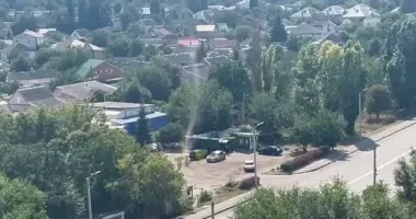 В Днепре заметили мини-смерч – вихрь пронесся по жилому району