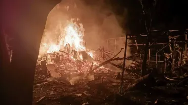 Армія РФ атакувала дронами Київщину: виникли пожежі, троє постраждалих
