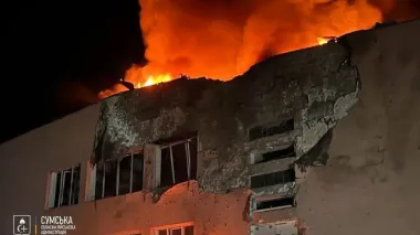 Russians attack Sumy Oblast with drones overnight: man injured, extensive damage recorded