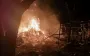 Поврежденные дома и детсад: появились кадры последствий массированной атаки на Бучу