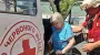 URCS volunteers from two regions participate in evacuation of Korabel residents in Kherson