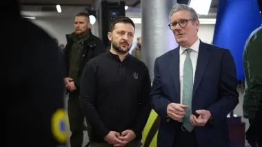 Зеленський поговорив з британським прем'єром Стармером
