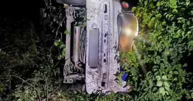 На Уманщині перекинувся автомобіль: один загиблий, двоє травмованих